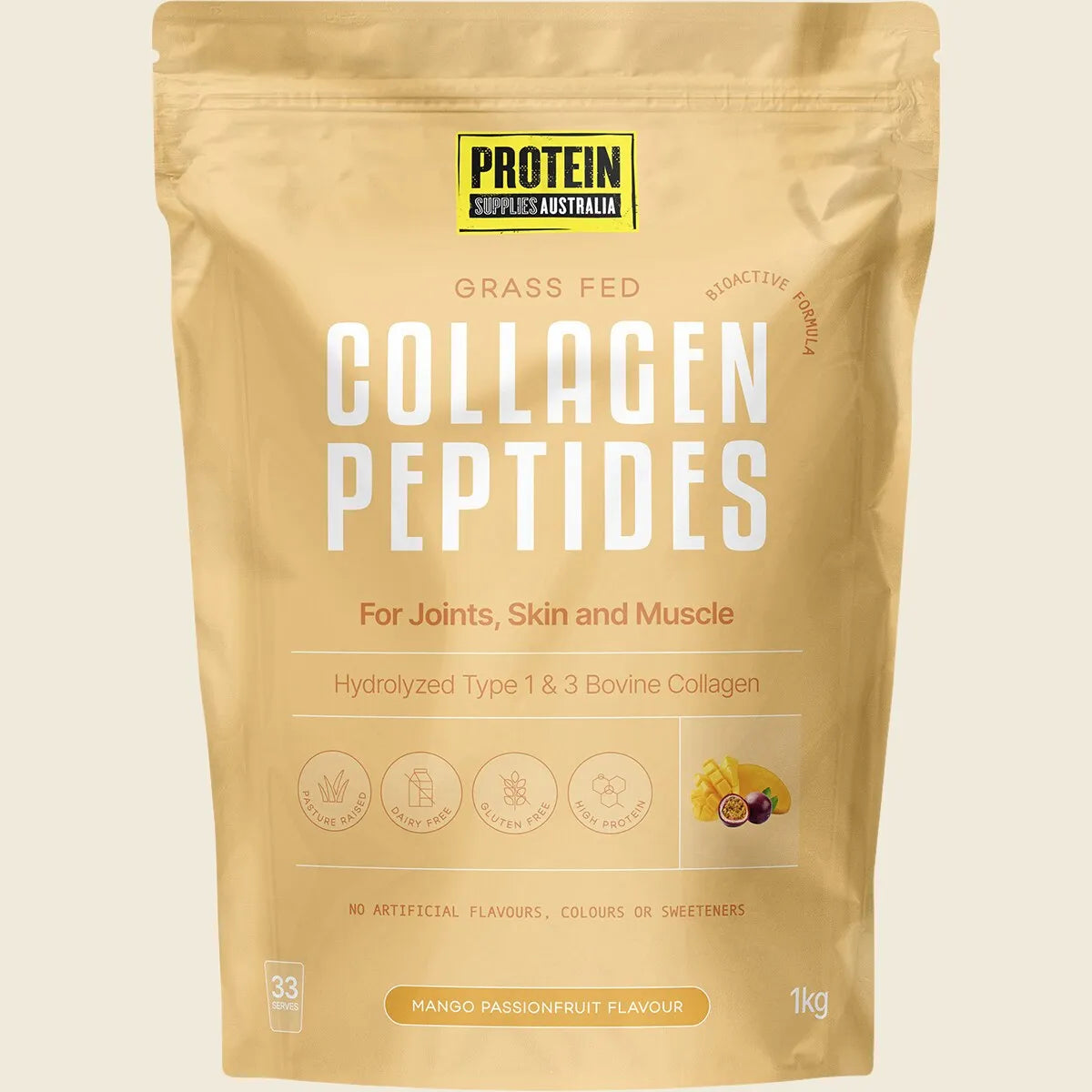 Collagen Peptides Mango Passionfruit 1kg