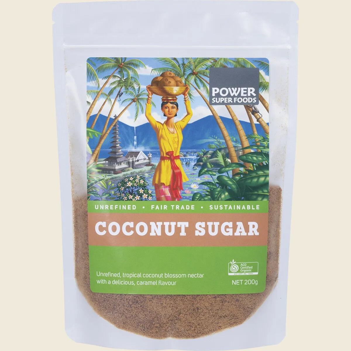Coconut Sugar Certified Organic 200g