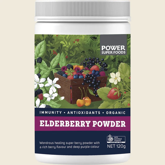 Elderberry Powder Certified Organic 120g