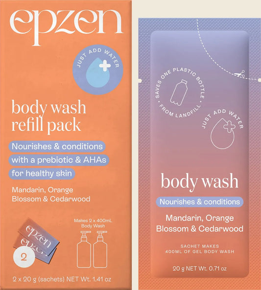 Body Wash Refill Pack Mandarin OrangeBlossom & Cedarwood 2pk