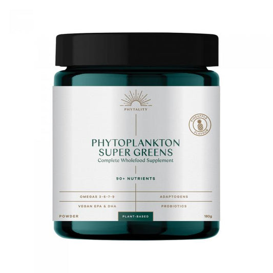 Phytality Phytoplankton Super Greens (complete Wholefood Supplement) Powder 180g