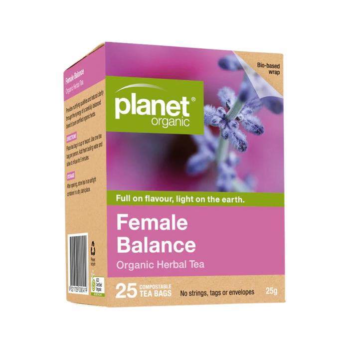 Planet Organic Organic Herbal Tea Female Balance X 25 Tea Bags