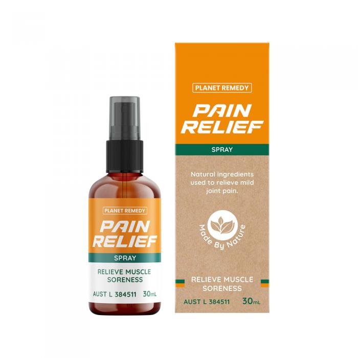 Planet Remedy Pain Relief (relieve Muscle Soreness) Spray 30ml  Sell Through