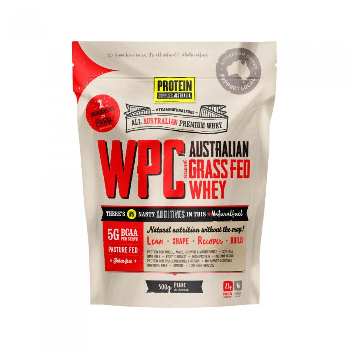 Protein Supplies Australia Protein Wpc (australian Grass Fed Whey) Pure 500g