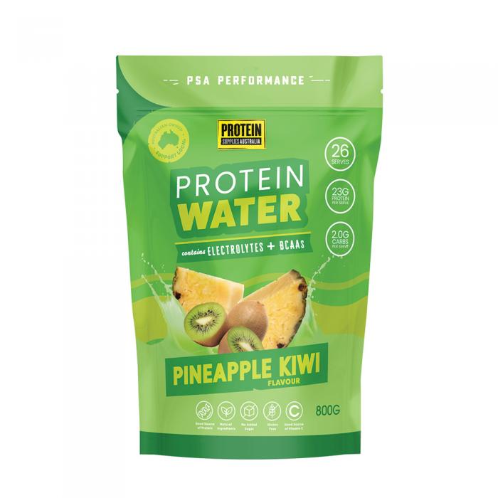 Protein Supplies Australia Protein Water (contains Electrolytes + Bcaas) Pineapple Kiwi 800g