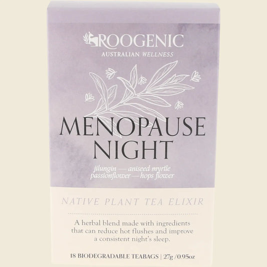 Menopause Night Native Plant Tea Elixir Bags 18pk