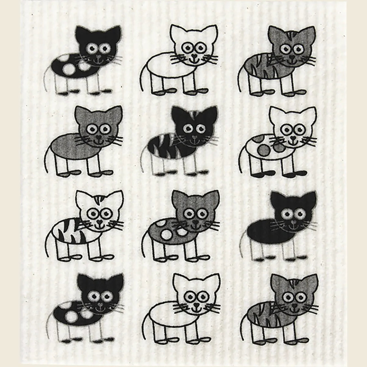 100% Compostable Sponge Cloth Cat