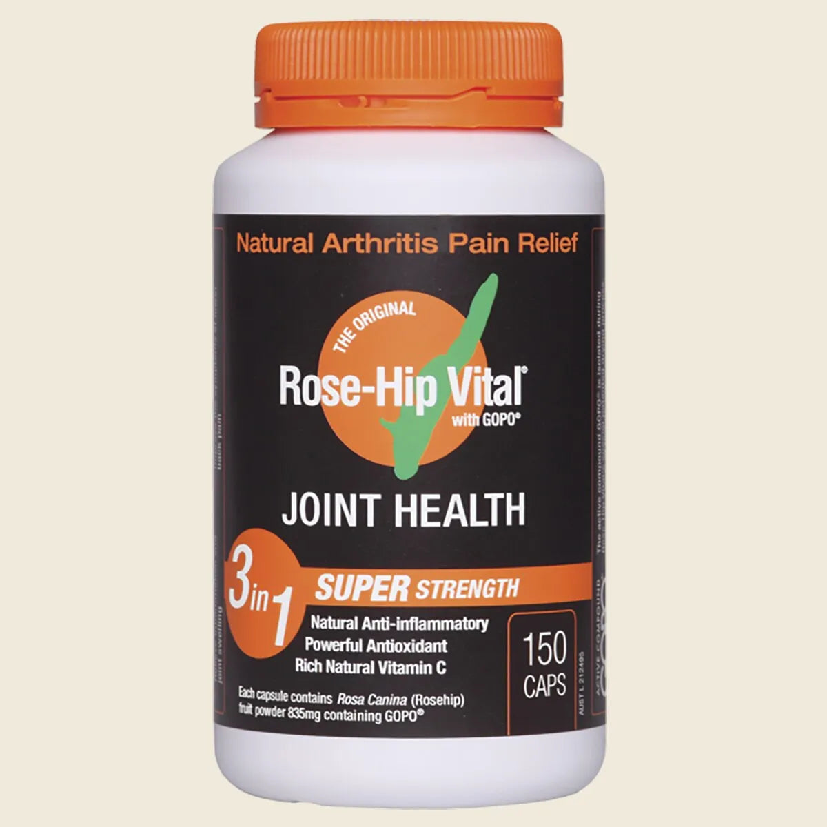 Arthritis Pain Relief Super Strength Capsules 150 Caps