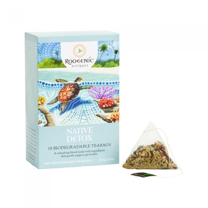 Roogenic Australian Wellness Detox X 18 Tea Bags (was Native Detox)