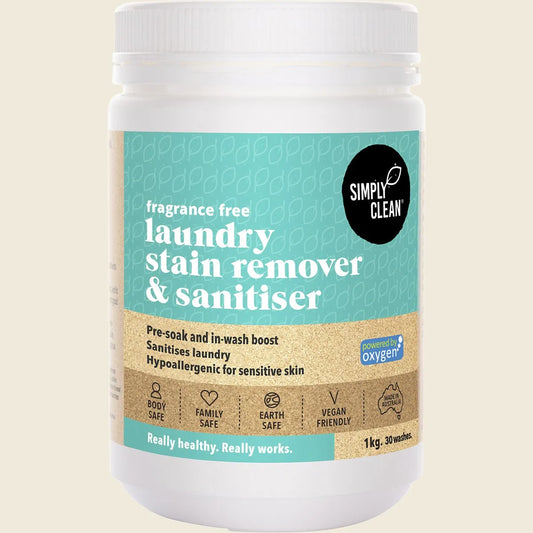 Laundry Stain Remover & Sanitiser Fragrance Free 1kg