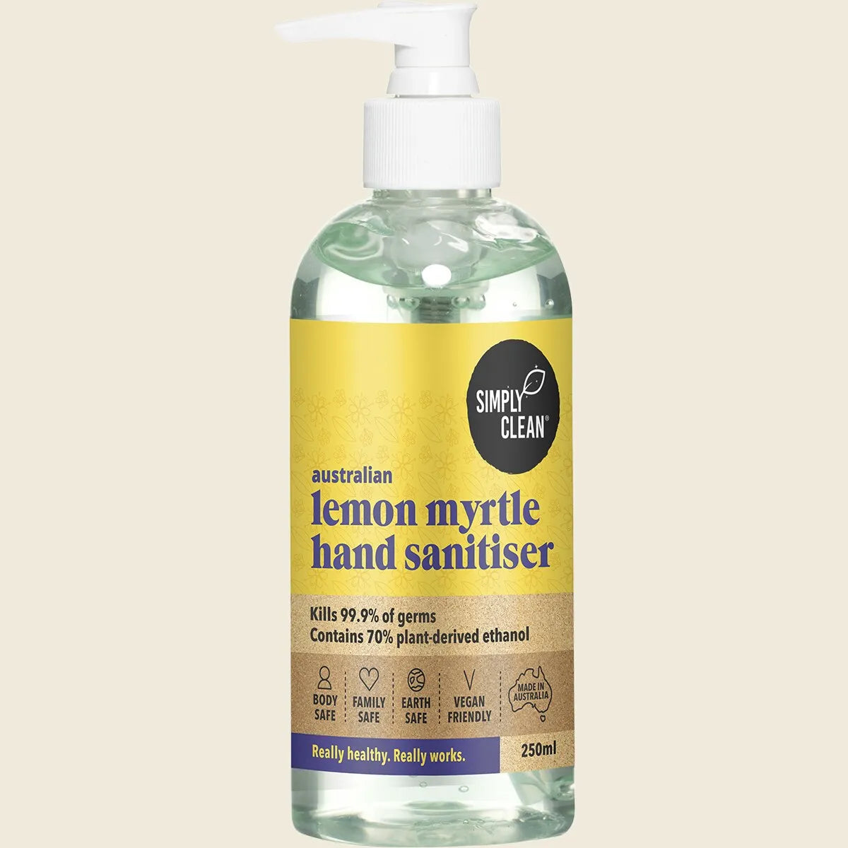 Hand Sanitiser Lemon Myrtle 250ml