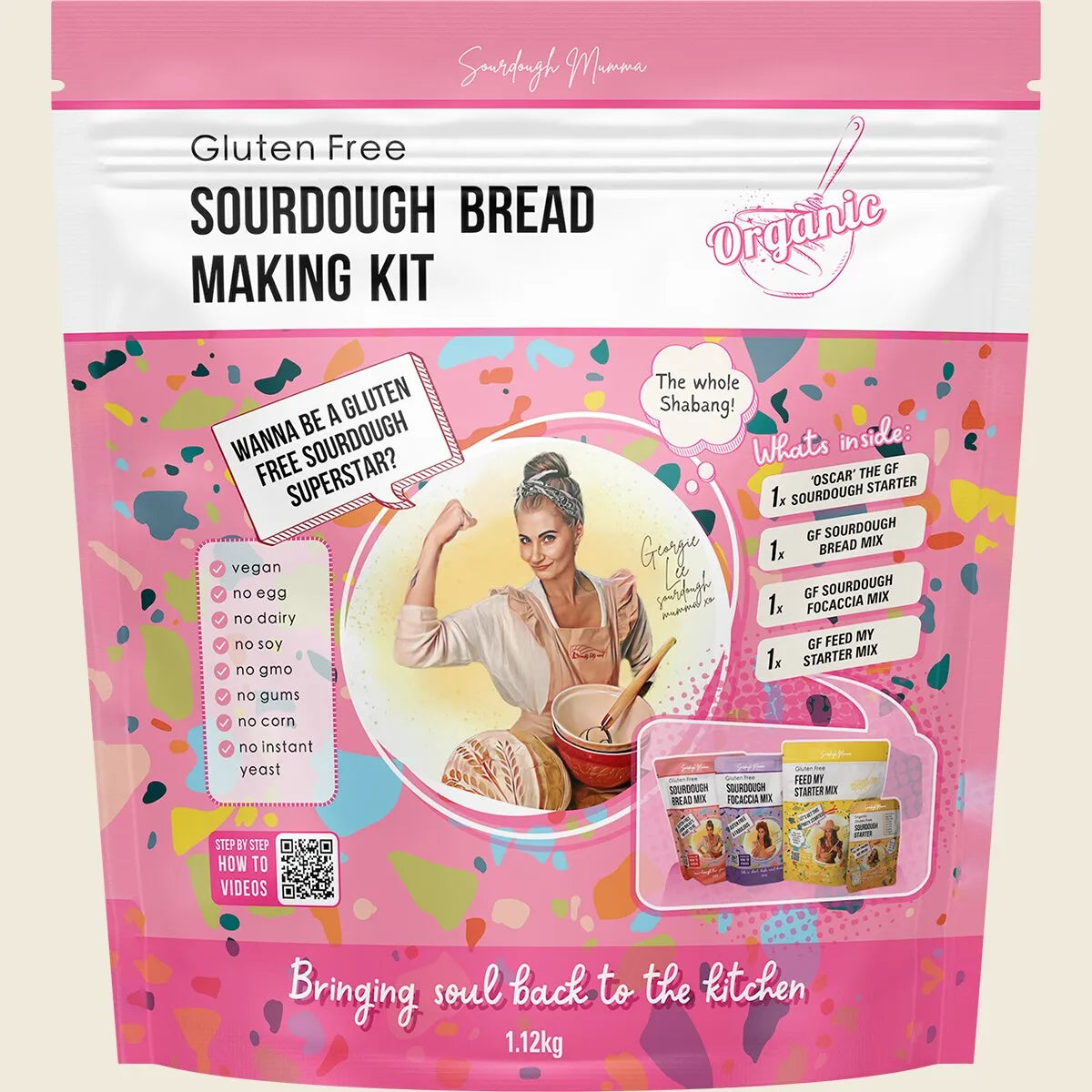 Sourdough Bread Making Kit Gluten Free 1.12kg