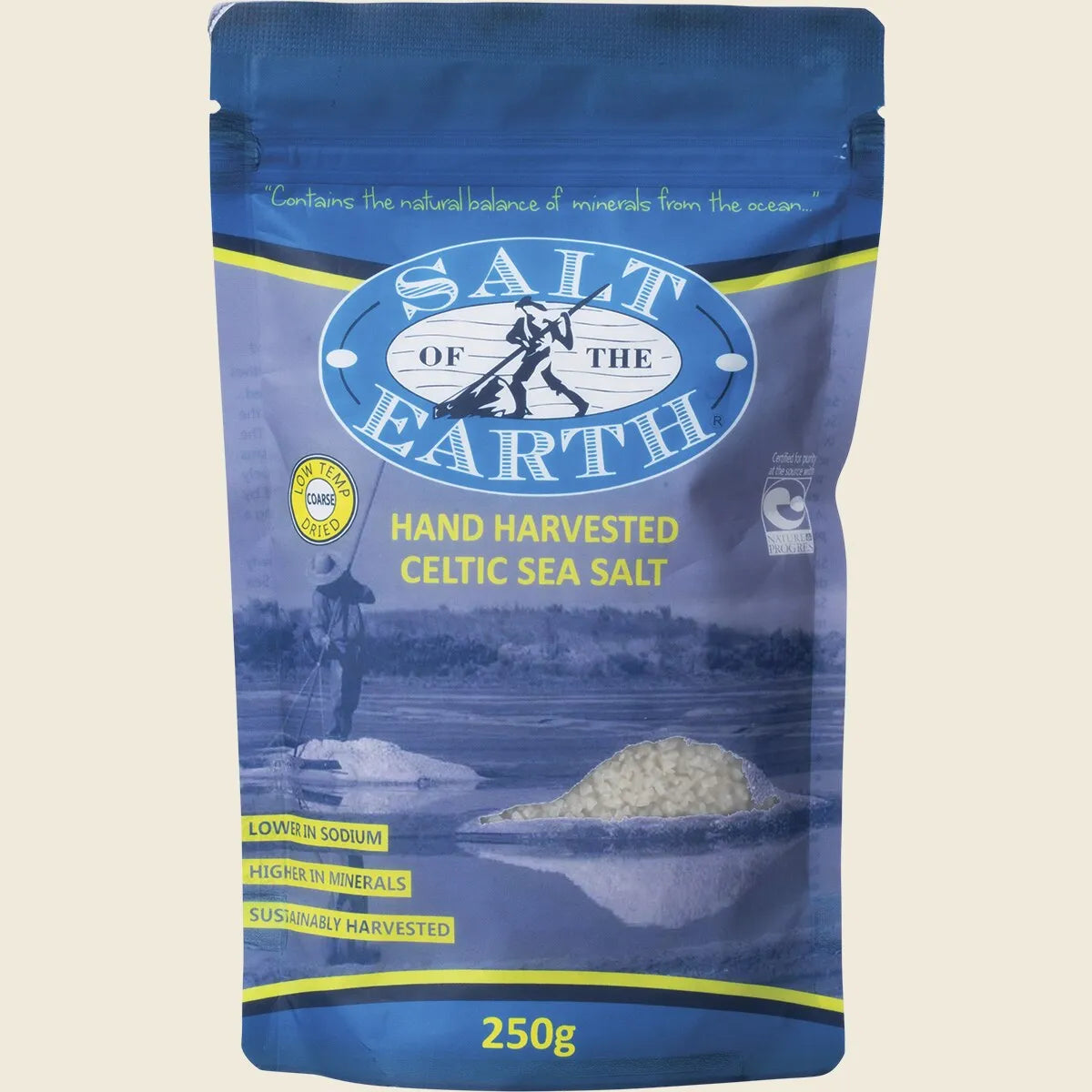 Celtic Sea Salt Low Temp Dried Coarse 250g