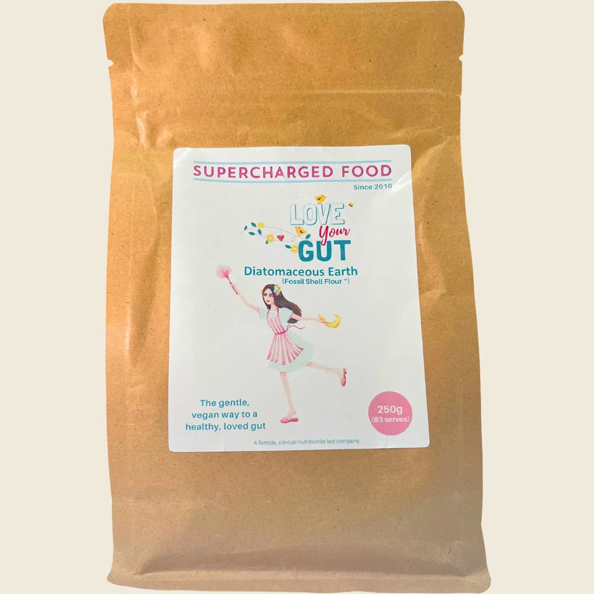 Love Your Gut Powder Diatomaceous Earth 250g