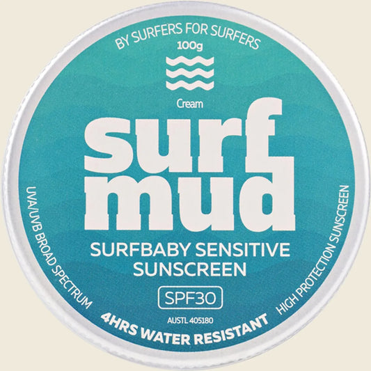 Surfbaby Sensitive Sunscreen SPF 30 Tin 100g