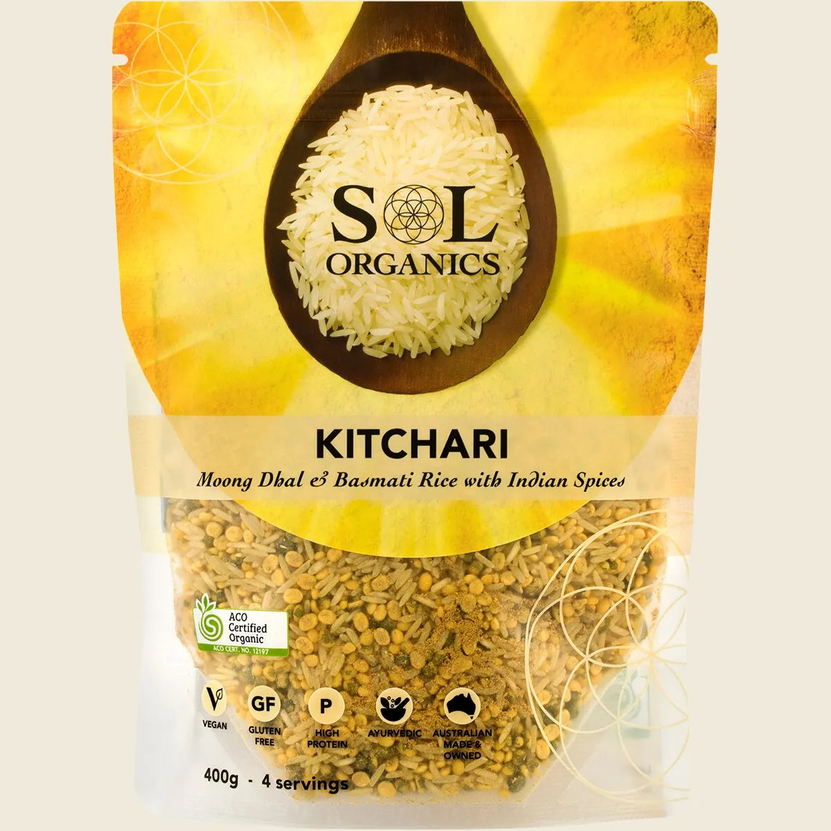 Kitchari Moong Dhal & Basmati Rice Mix 400g