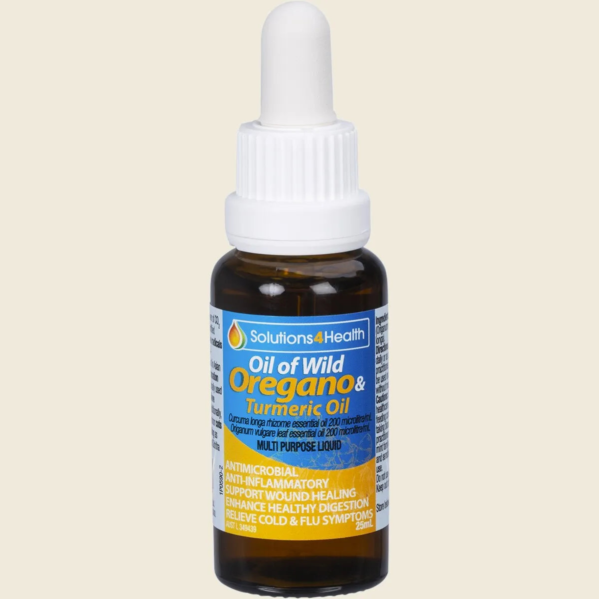 Oil of Wild Oregano with Turmeric Oil 25ml