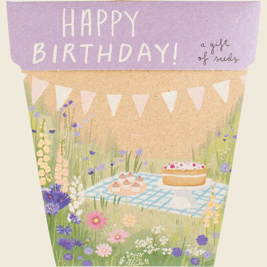 Sow 'n Sow Gift of Seeds Happy Birthday Picnic