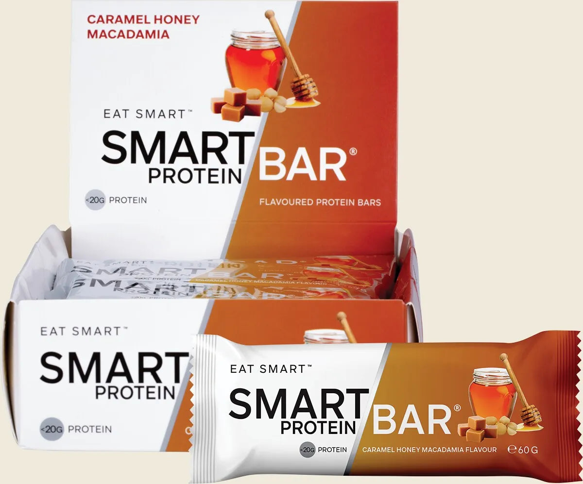 Caramel Honey Macadamia Flavour Protein Bar 12x60g