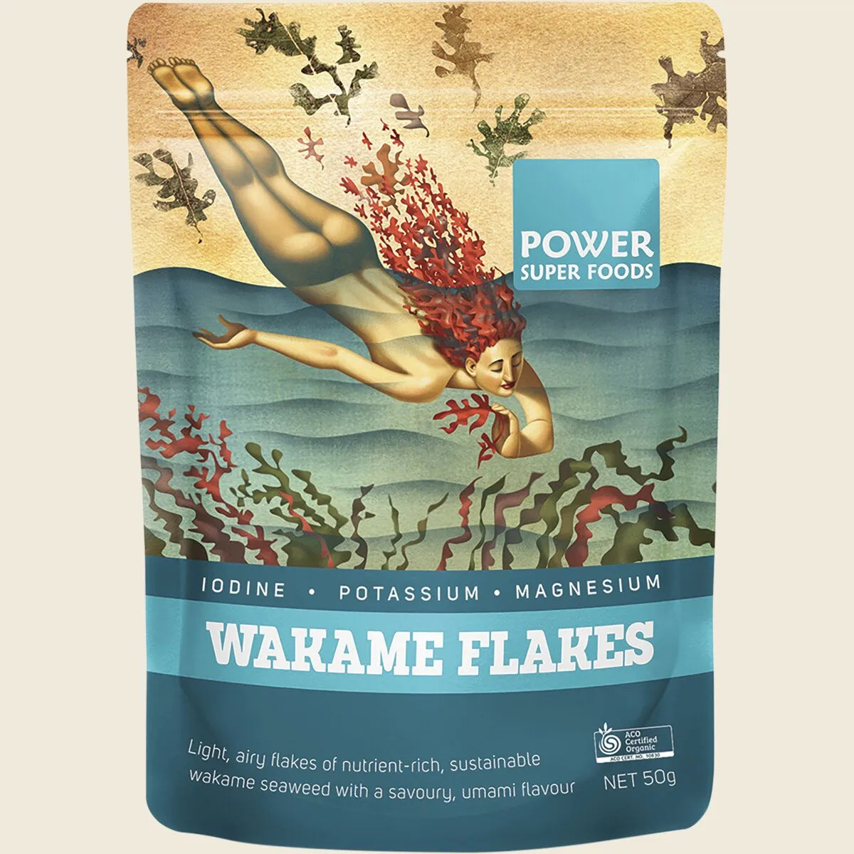 Wakame Flakes Certified Organic 50g
