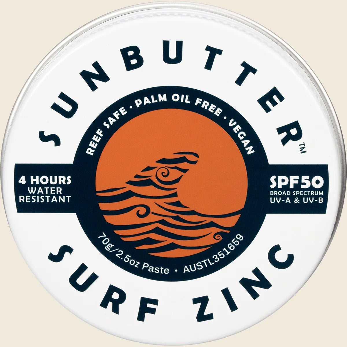 SPF50 Surf Zinc 70g