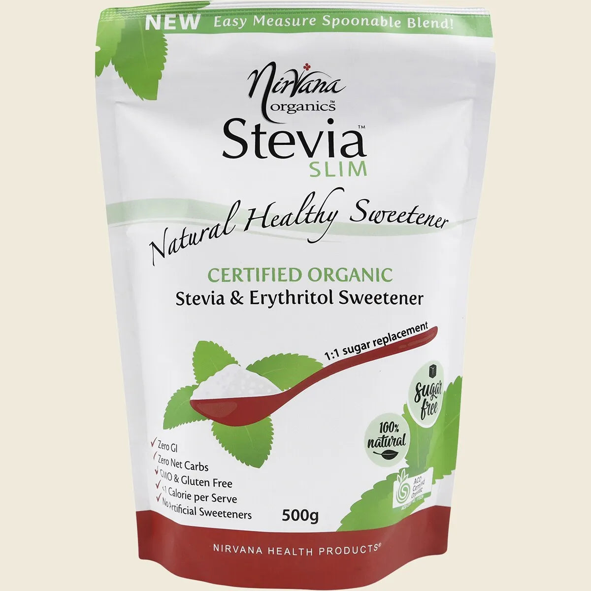 Stevia & Erythritol Sweetener Stevia Slim Spoonable 500g