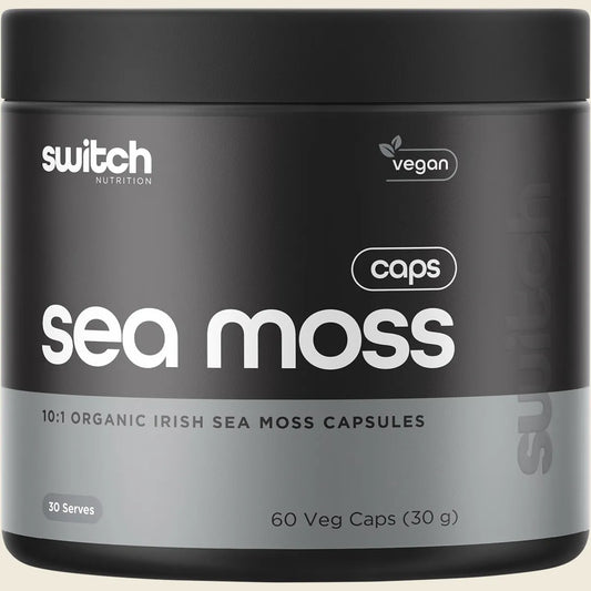 Sea Moss 10:1 Organic Irish Sea Moss Capsules 60 Caps