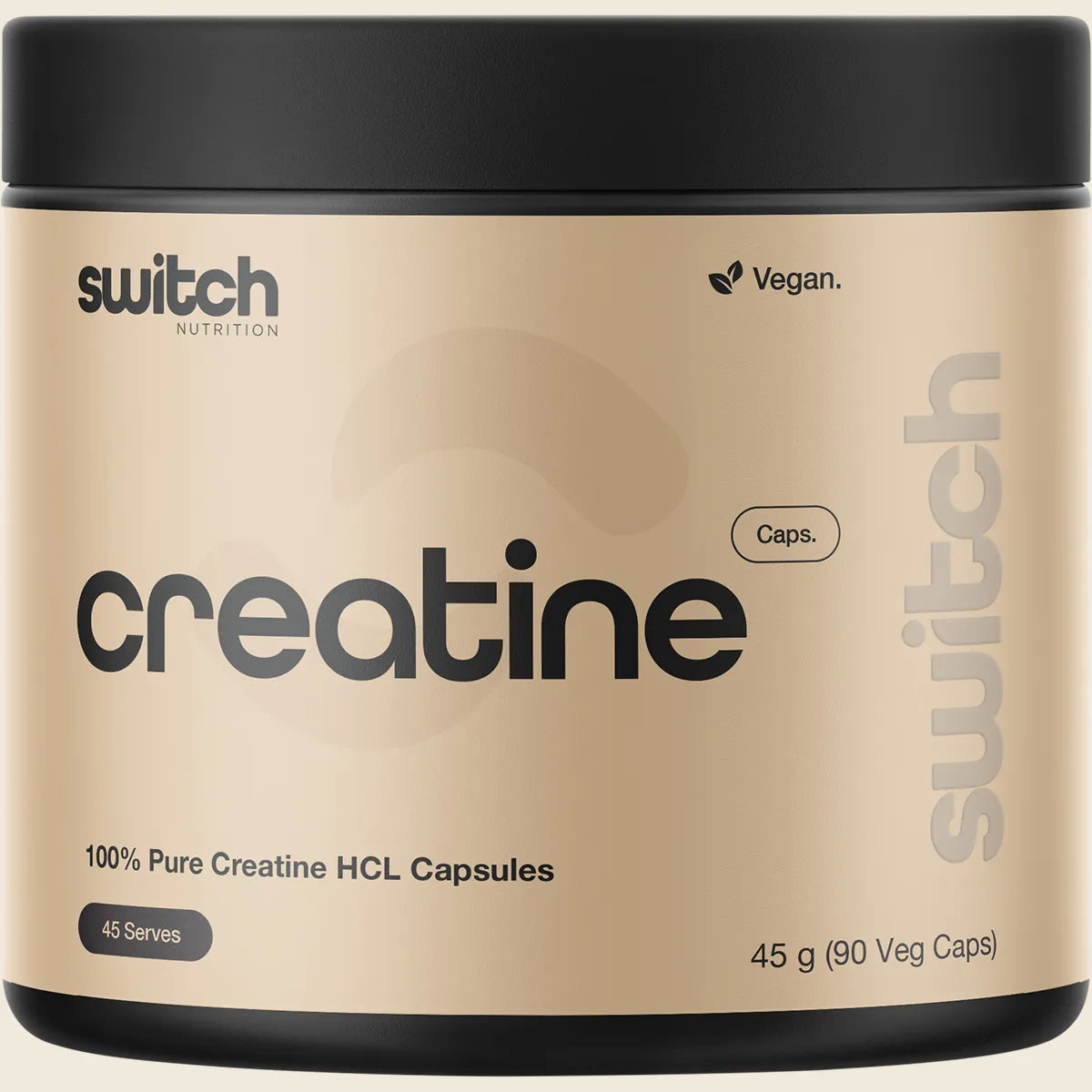 Creatine 100% Pure HCL 90 Caps