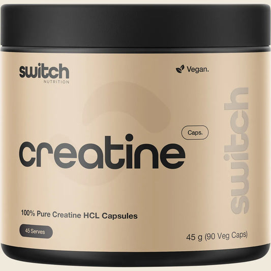 Creatine 100% Pure HCL 90 Caps