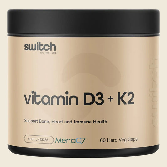 Vitamin D3 + K2 60 Caps