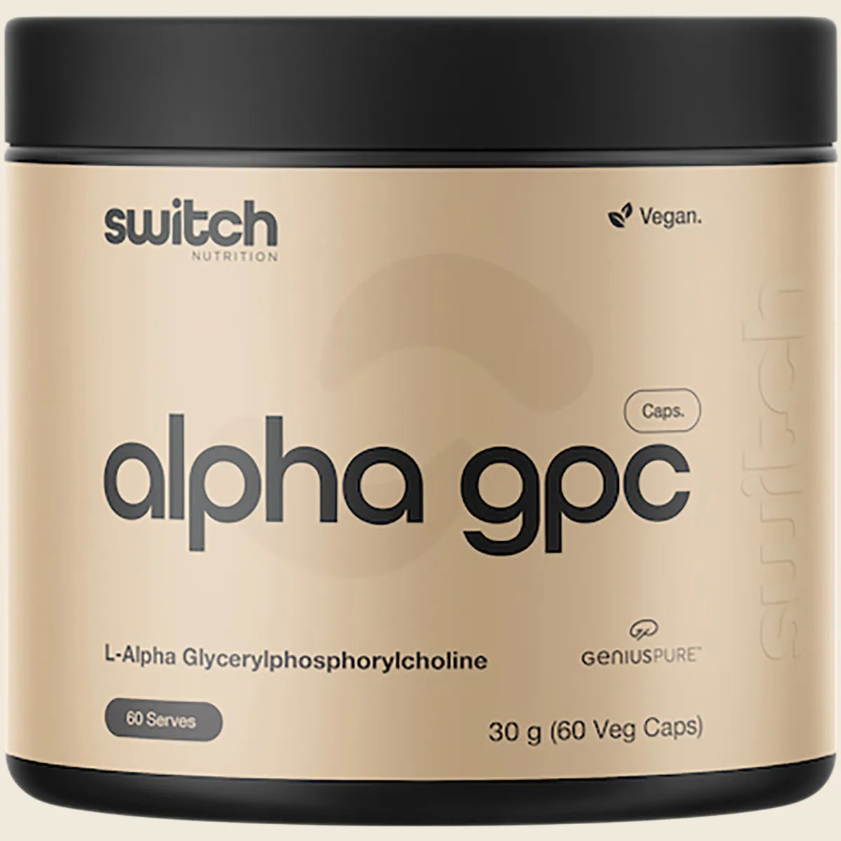 Alpha GPC L-Alpha Glycerylphosphorylcholine 60 Caps