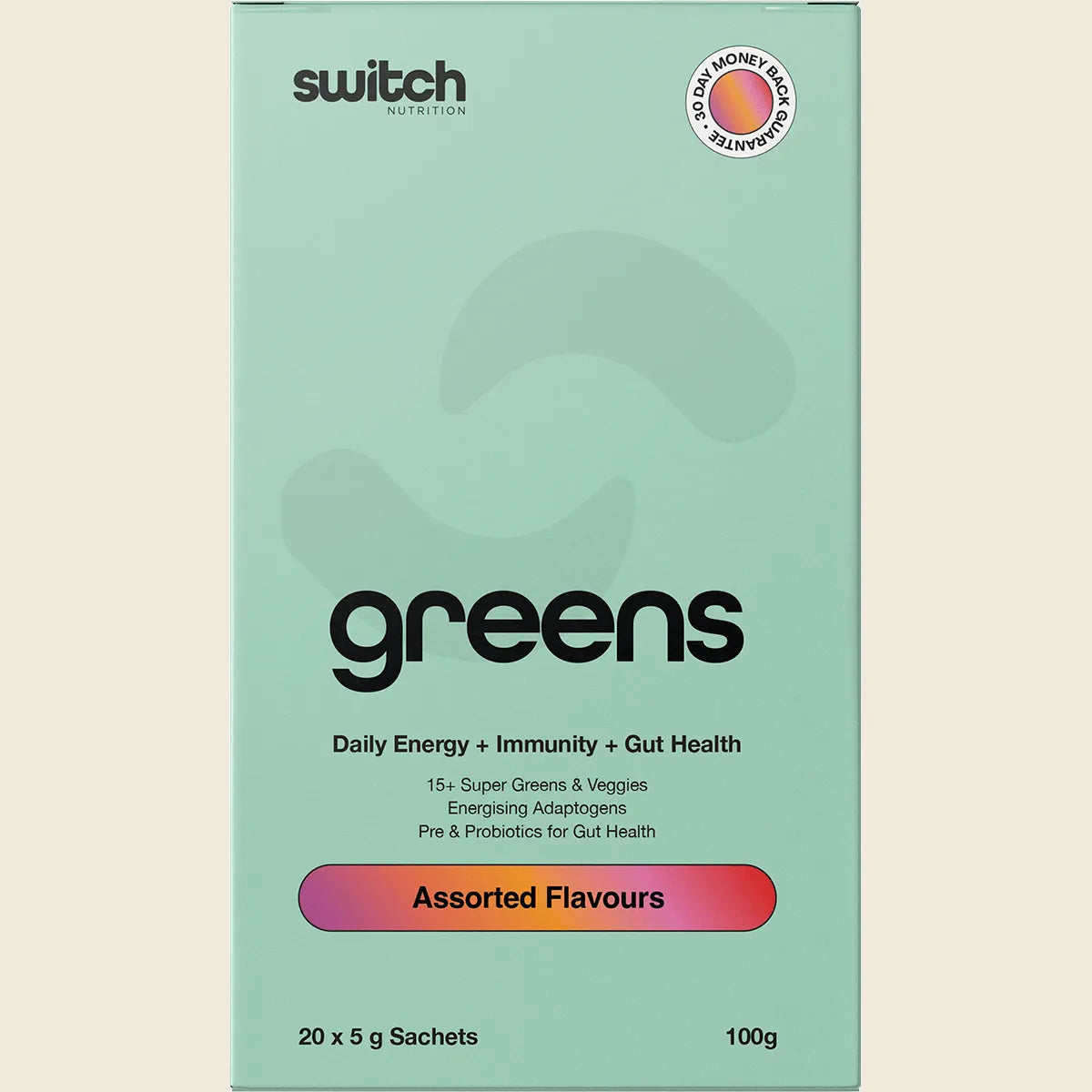 Greens Sachets Assorted Flavours 20x5g