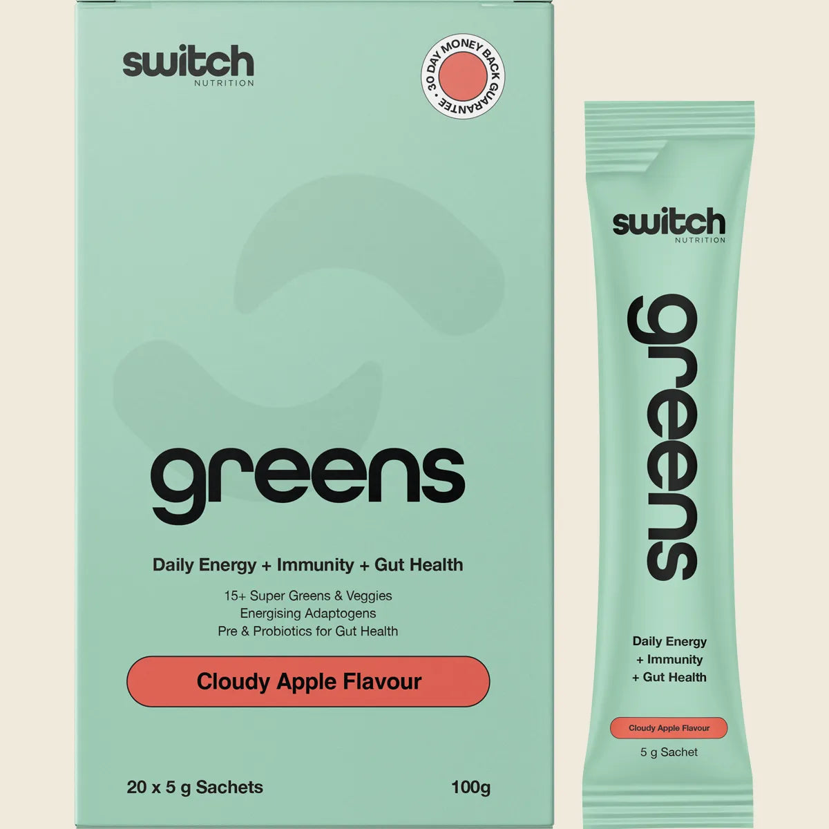 Greens Sachets Cloudy Apple 20x5g
