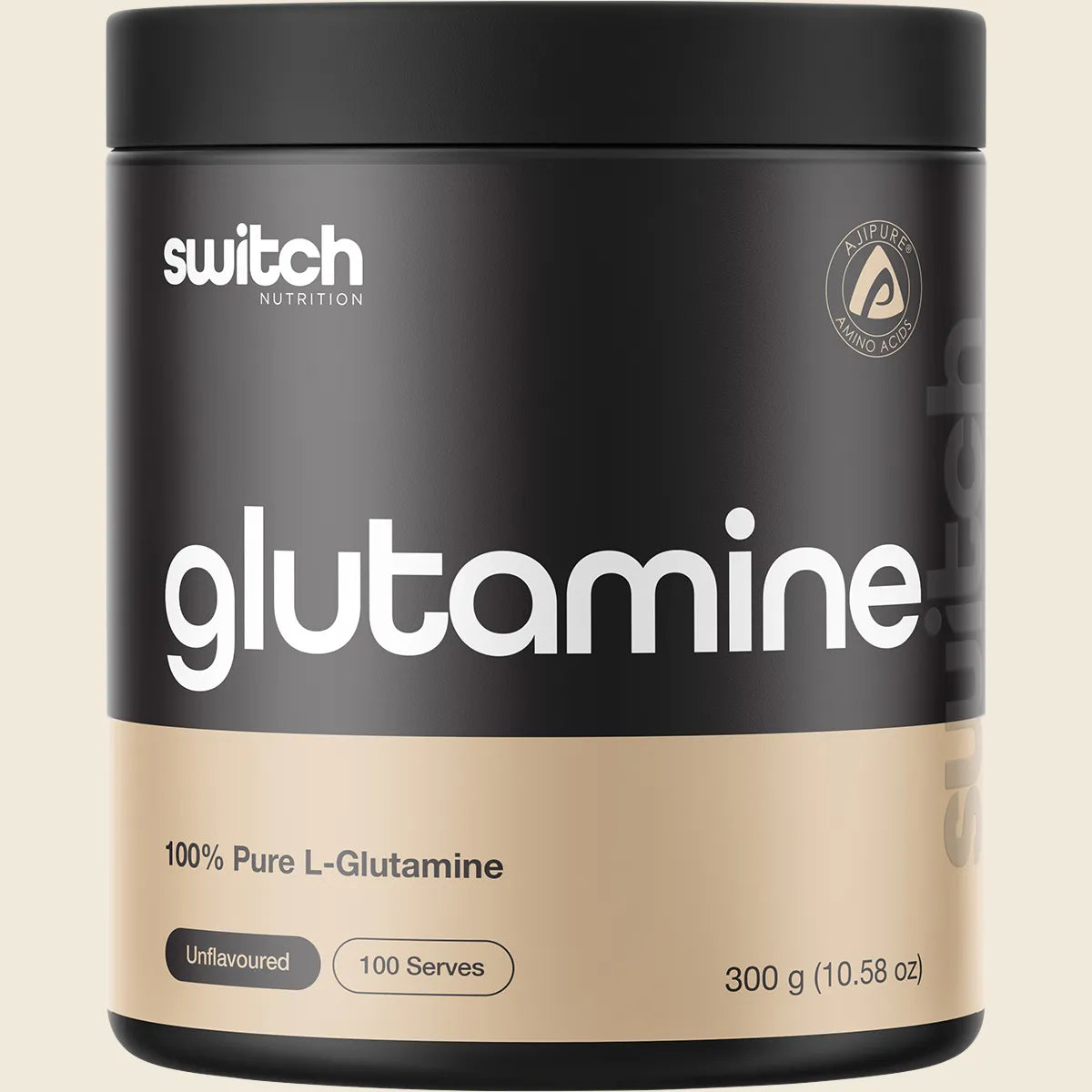 Glutamine 100% Pure L- Glutamine Unflavoured 300g