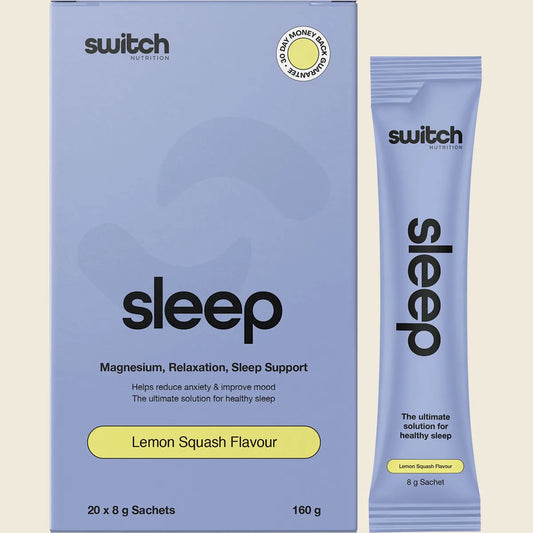 Sleep Magnesium Sachets Lemon Squash 20x8g