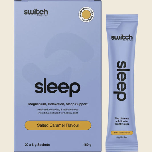 Sleep Magnesium Sachets Salted Caramel 20x8g
