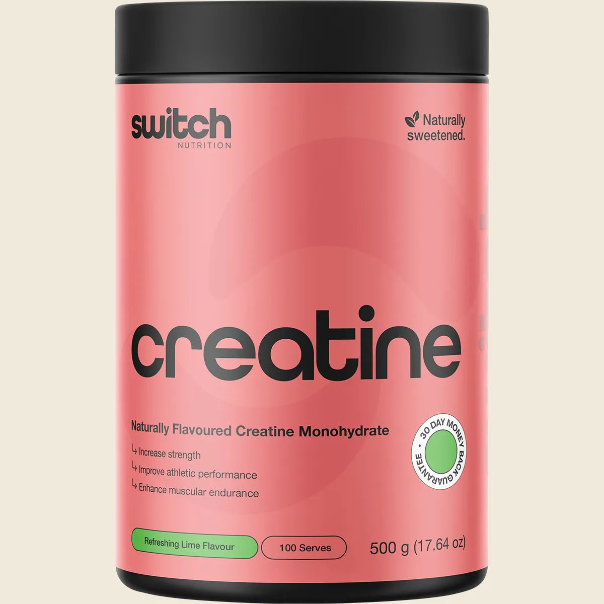 Creatine Monohydrate Refreshing Lime 500g