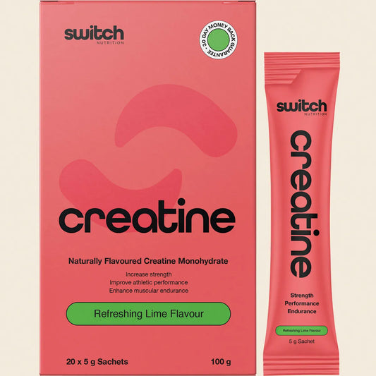 Creatine Monohydrate Sachets Refreshing Lime 20x5g
