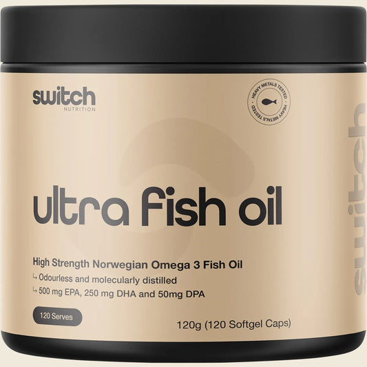 Ultra Fish Oil High Strength Norwegian Omega 3 120 Caps