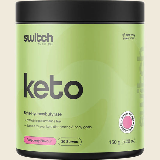 Keto BHB Ketogenic Performance Fuel Raspberry 150g