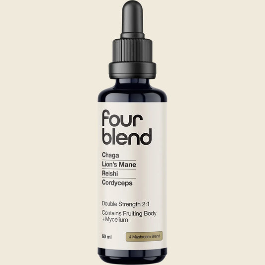 Four Blend Double Strength 2:1 Mushroom Liquid Extract 60ml