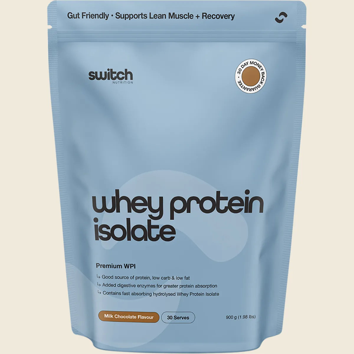 WPI Premium Whey Protein Isolate Milk Chocolate 900g