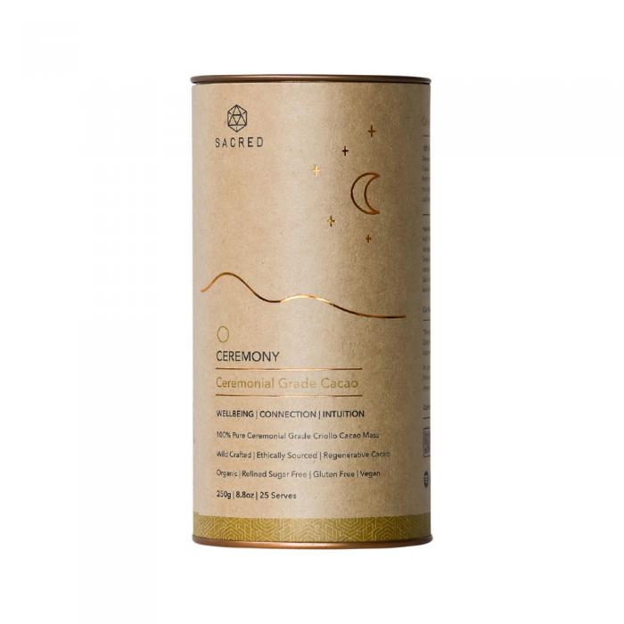 Sacred Taste Organic Drinking Cacao (ceremonial Grade Cacao) Ceremony 250g