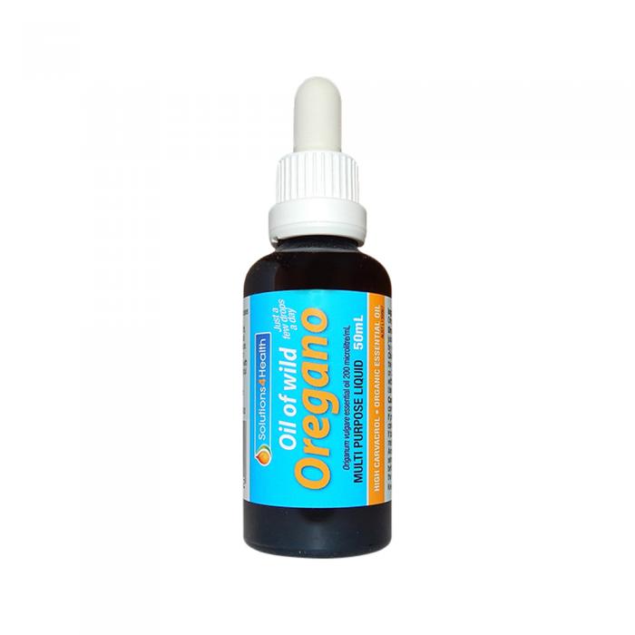 Solutions 4 Health Organic Oil Of Wild Oregano 50ml