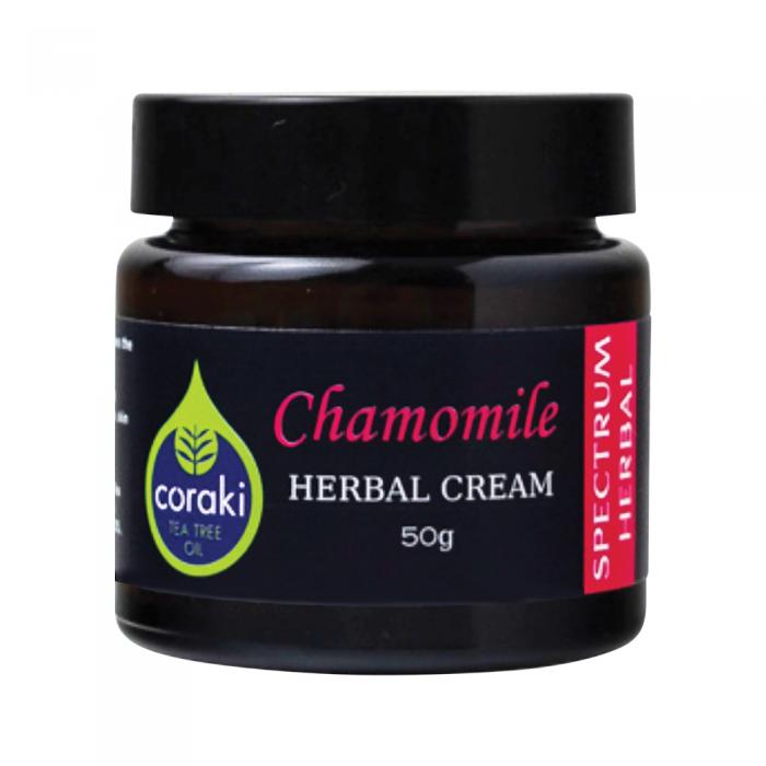 Spectrum Herbal Herbal Cream Chamomile With Coraki Tea Tree Oil 50g