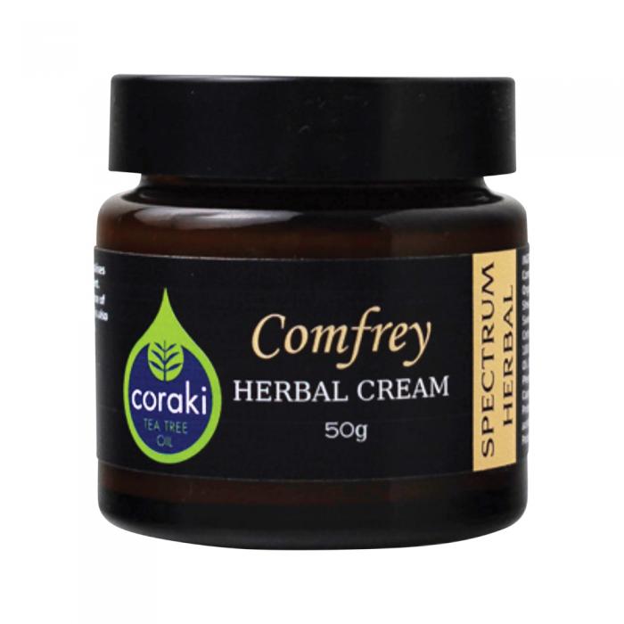 Spectrum Herbal Herbal Cream Comfrey With Coraki Tea Tree Oil 50g