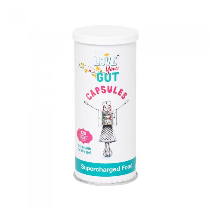Supercharged Food Love Your Gut (diatomaceous Earth) Capsules 120vc
