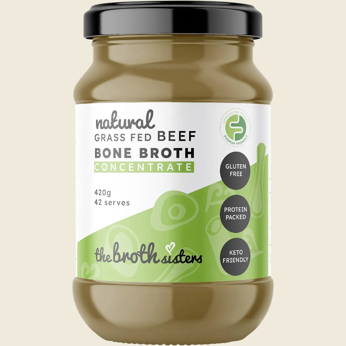 Beef Bone Broth Concentrate Natural 420g