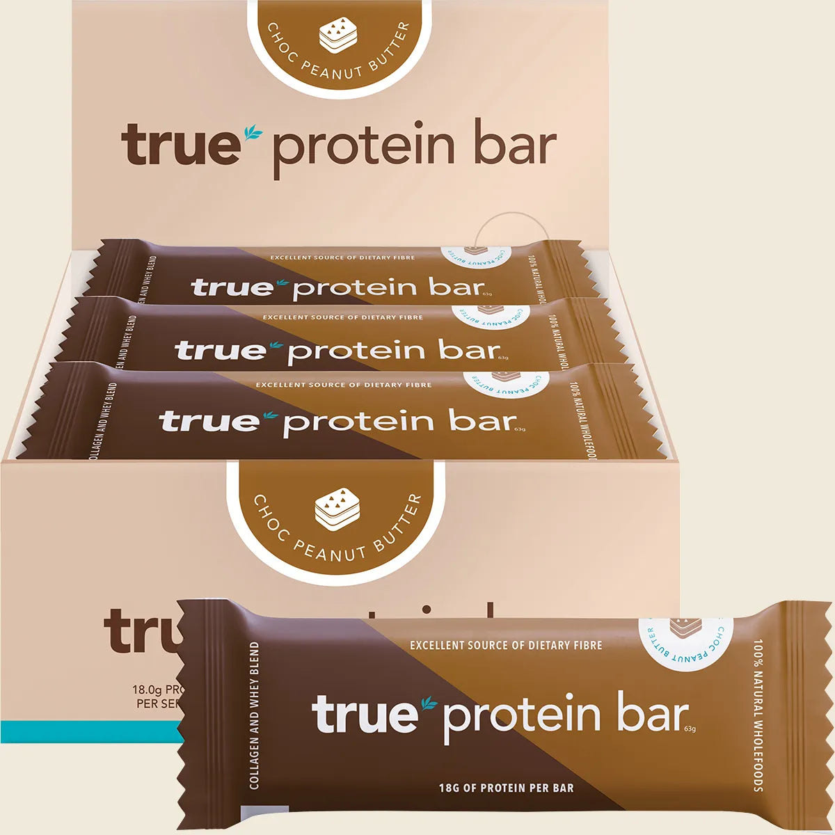 Protein Bar Choc Peanut Butter 12x63g