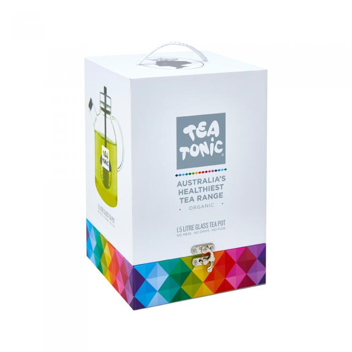 Tea Tonic Glass Tea Pot Large (6 Cups) 1.5l